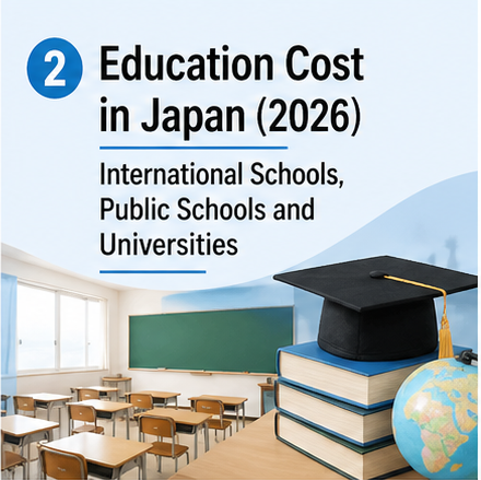 Education cost in Japan 2026 schools universities tuition fees